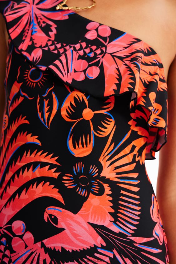 Desigual mujer traje de baño con volantes asimétricos VZ26R0354 ropa