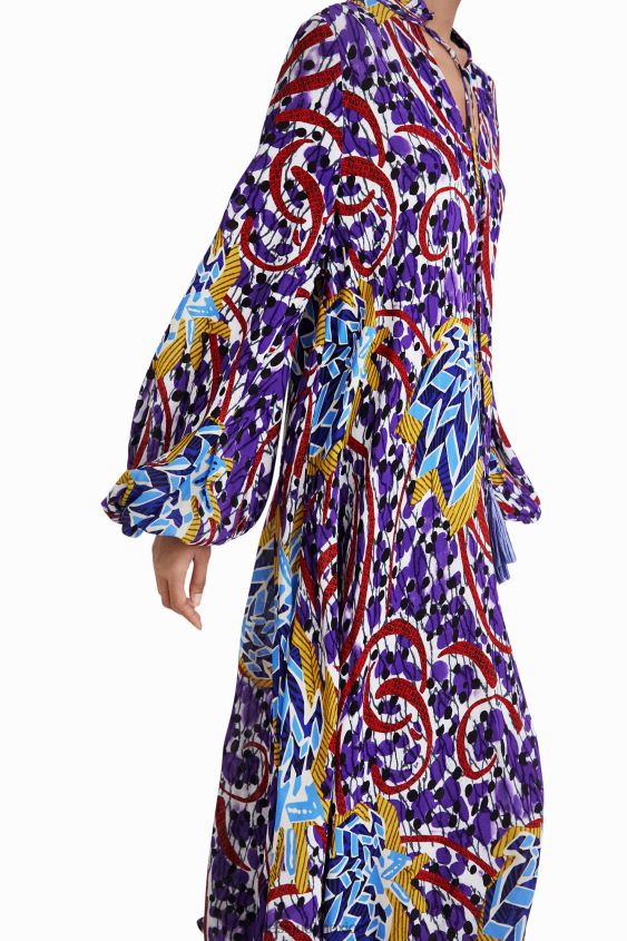Desigual mujer caftán largo stella jean VZ26R0832 ropa