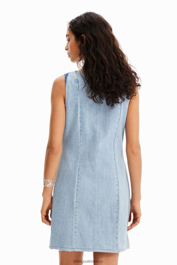 Desigual mujer delantal de mezclilla reciclado VZ26R0987 ropa