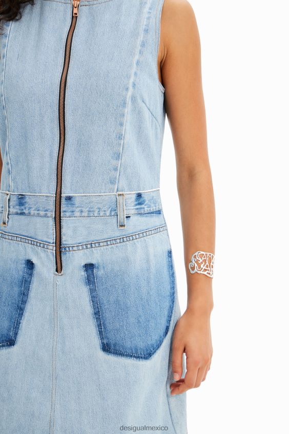 Desigual mujer delantal de mezclilla reciclado VZ26R0987 ropa