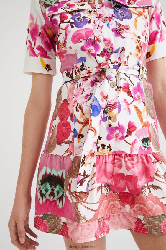 Desigual mujer metro. vestido camisero de christian lacroix VZ26R0980 ropa