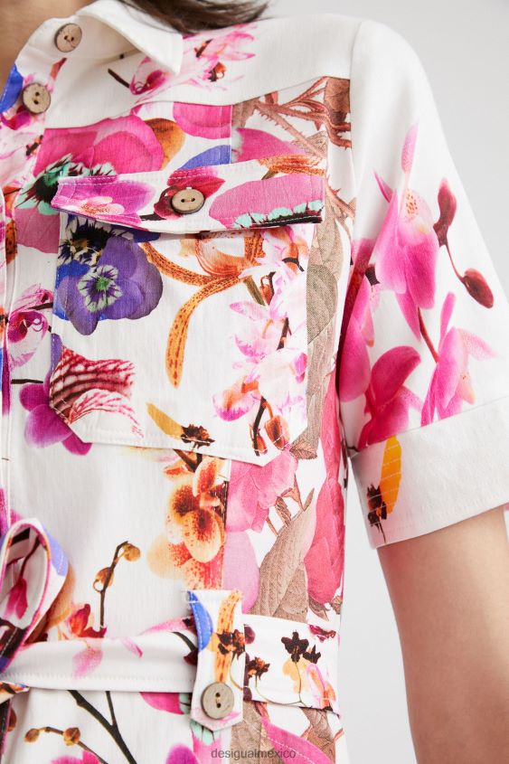Desigual mujer metro. vestido camisero de christian lacroix VZ26R0980 ropa