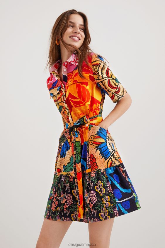 Desigual mujer metro. vestido camisero de christian lacroix VZ26R0989 ropa