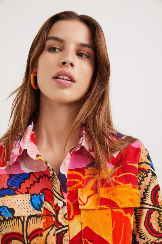 Desigual mujer metro. vestido camisero de christian lacroix VZ26R0989 ropa