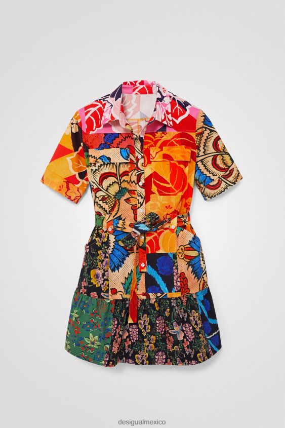 Desigual mujer metro. vestido camisero de christian lacroix VZ26R0989 ropa