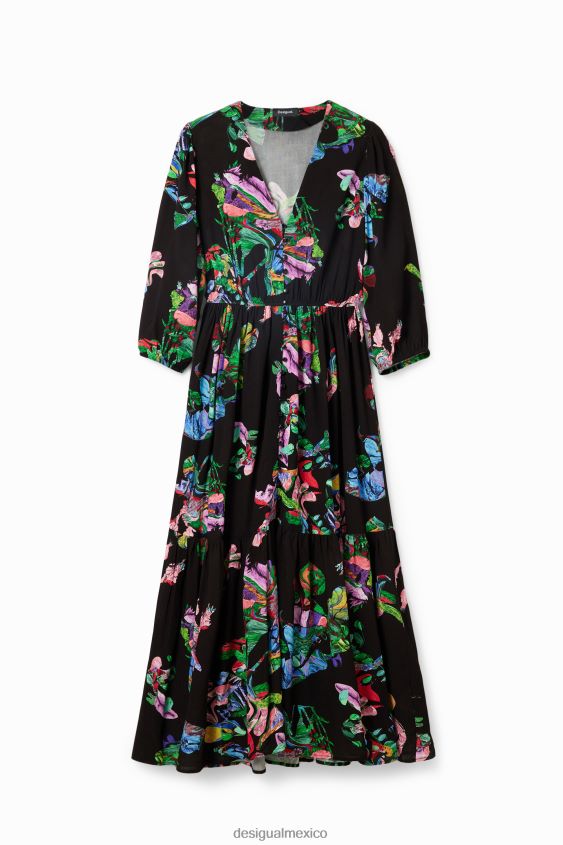 Desigual mujer metro. vestido camisero midi de christian lacroix VZ26R0135 ropa