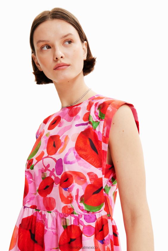 Desigual mujer metro. vestido de labios de christian lacroix VZ26R0283 ropa