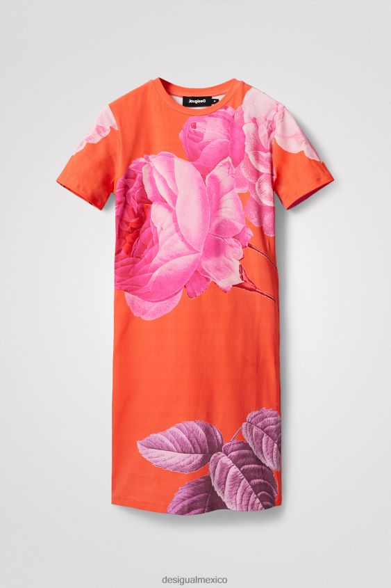 Desigual mujer metro. vestido de peonía de christian lacroix VZ26R01127 ropa