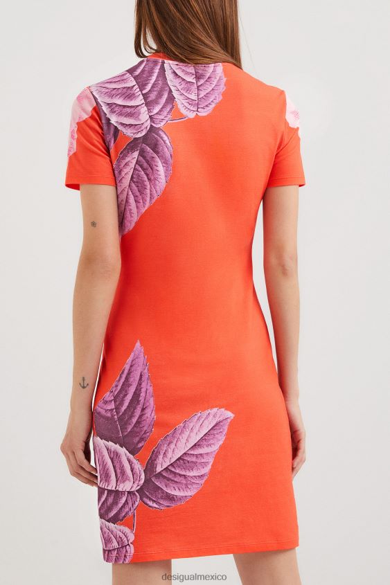 Desigual mujer metro. vestido de peonía de christian lacroix VZ26R01127 ropa