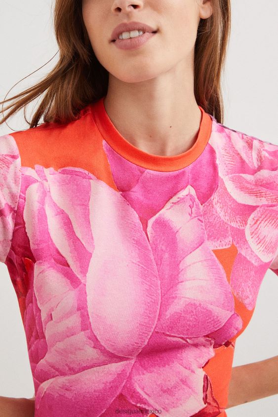 Desigual mujer metro. vestido de peonía de christian lacroix VZ26R01127 ropa