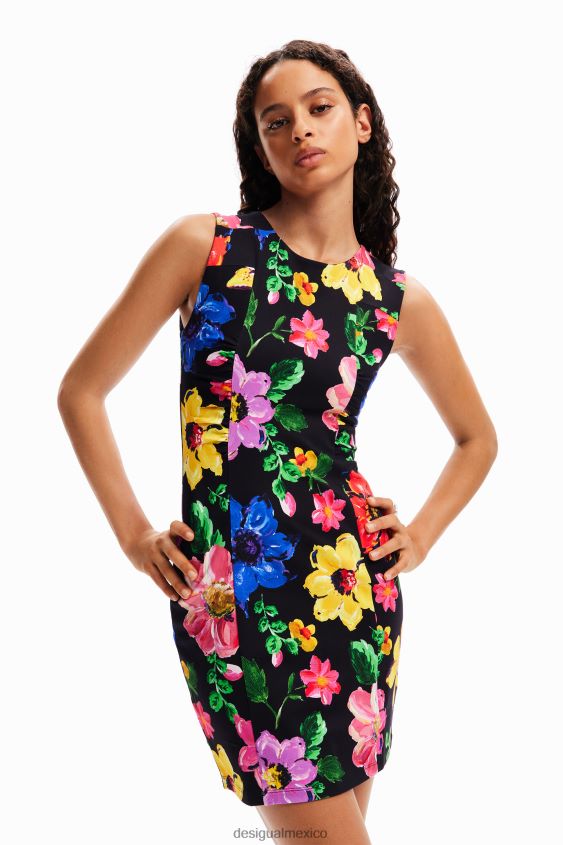 Desigual mujer minivestido floral VZ26R0241 ropa