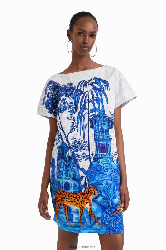 Desigual mujer tunica corta stella jean VZ26R01071 ropa