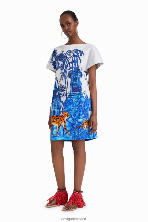 Desigual mujer tunica corta stella jean VZ26R01071 ropa