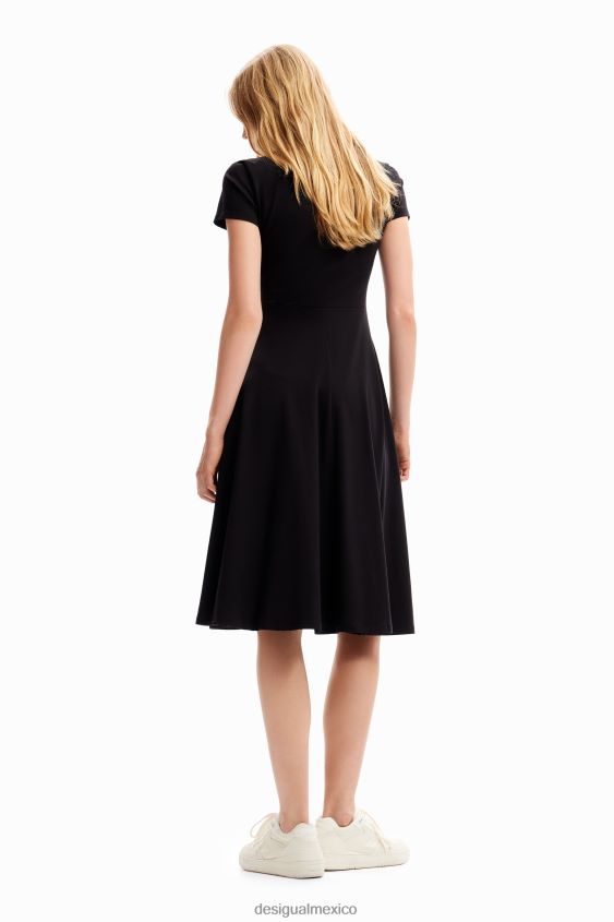 Desigual mujer vestido corto artístico VZ26R0178 ropa