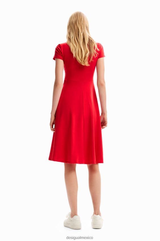 Desigual mujer vestido corto artístico VZ26R0829 ropa