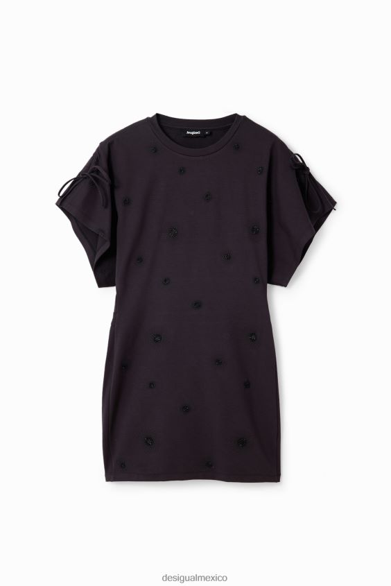 Desigual mujer vestido corto bordado VZ26R0180 ropa