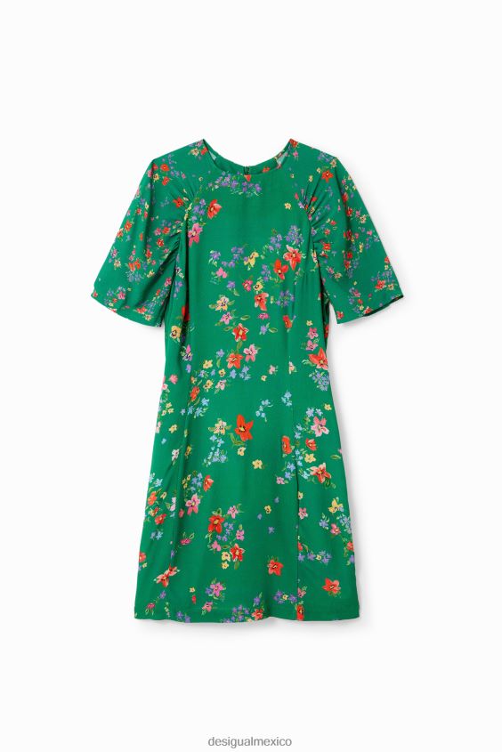 Desigual mujer vestido corto de flores VZ26R092 ropa