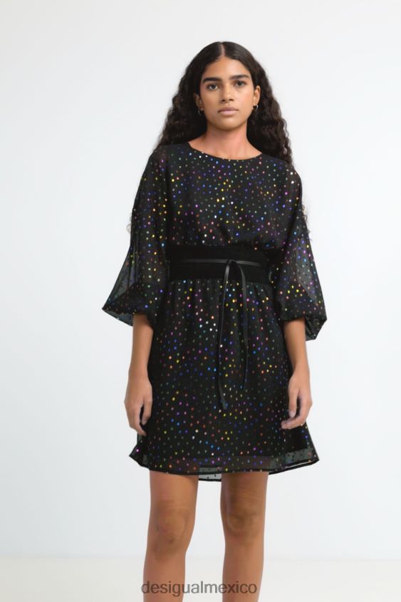 Desigual mujer vestido corto de tul VZ26R01102 ropa