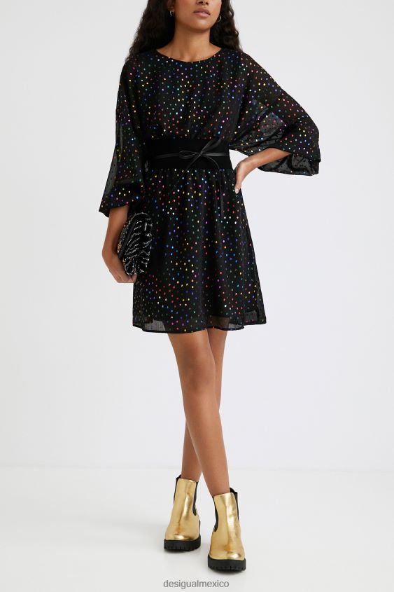 Desigual mujer vestido corto de tul VZ26R01102 ropa