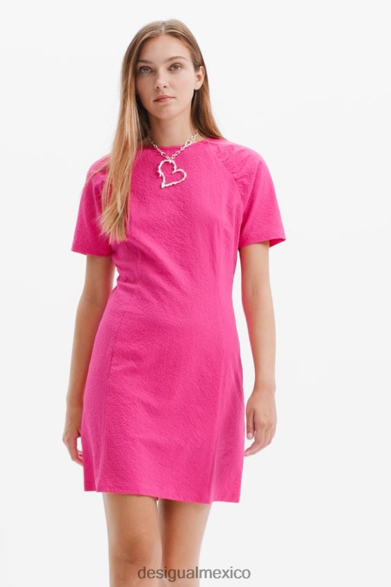 Desigual mujer vestido corto texturizado VZ26R0112 ropa