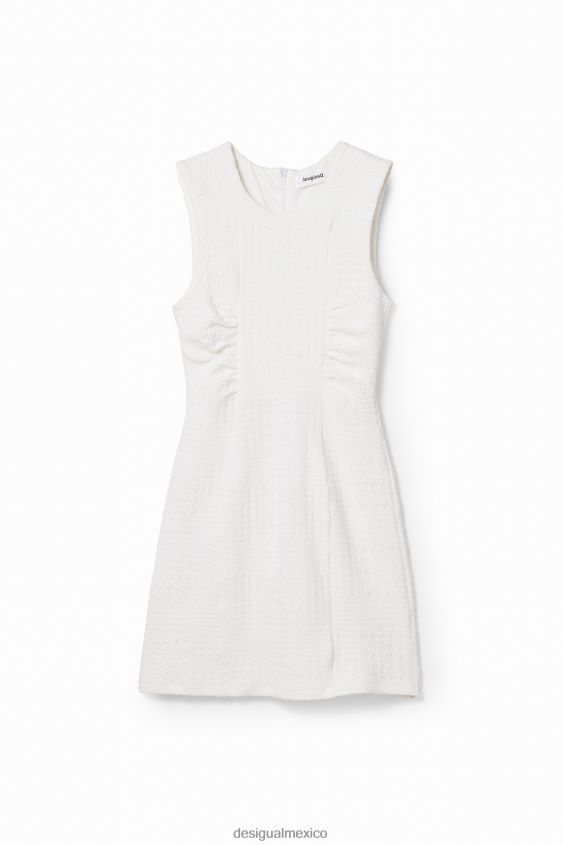 Desigual mujer vestido corto texturizado VZ26R0956 ropa