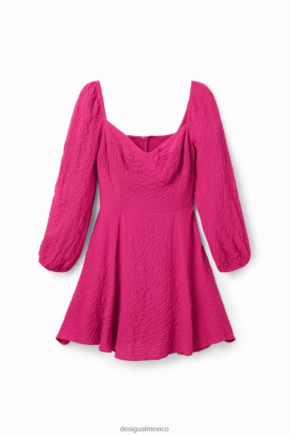 Desigual mujer vestido corto y delgado de corte a VZ26R0549 ropa