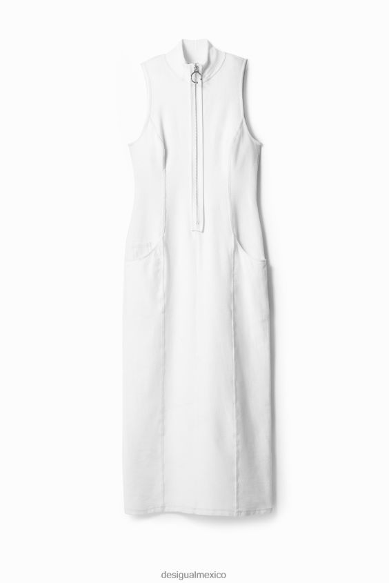 Desigual mujer vestido midi con cremallera nathy peluso VZ26R0887 ropa