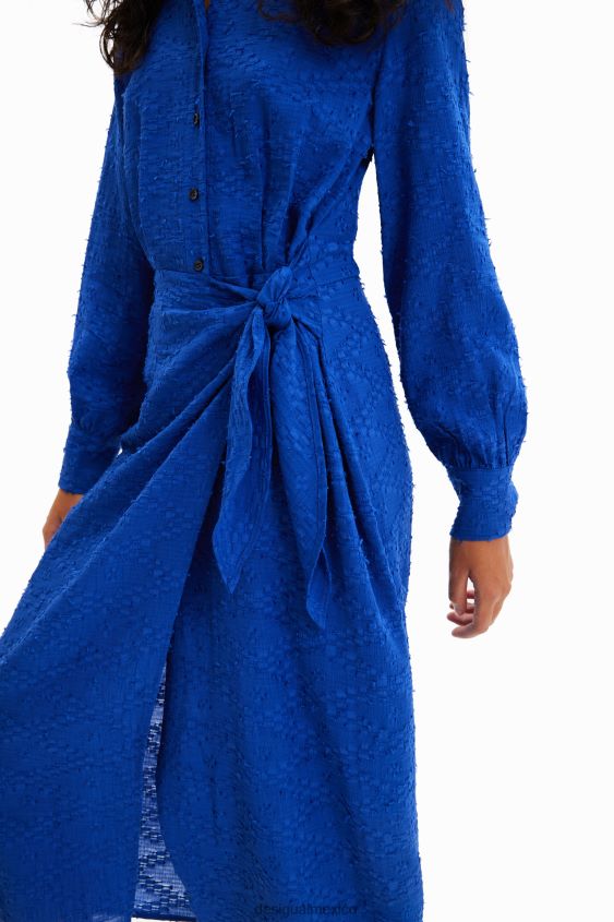 Desigual mujer vestido midi cruzado VZ26R0387 ropa