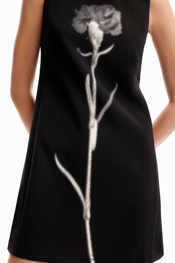 Desigual mujer vestido pichi de flores VZ26R0103 ropa