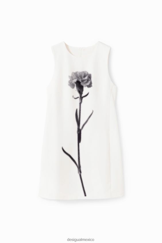 Desigual mujer vestido pichi de flores VZ26R0831 ropa