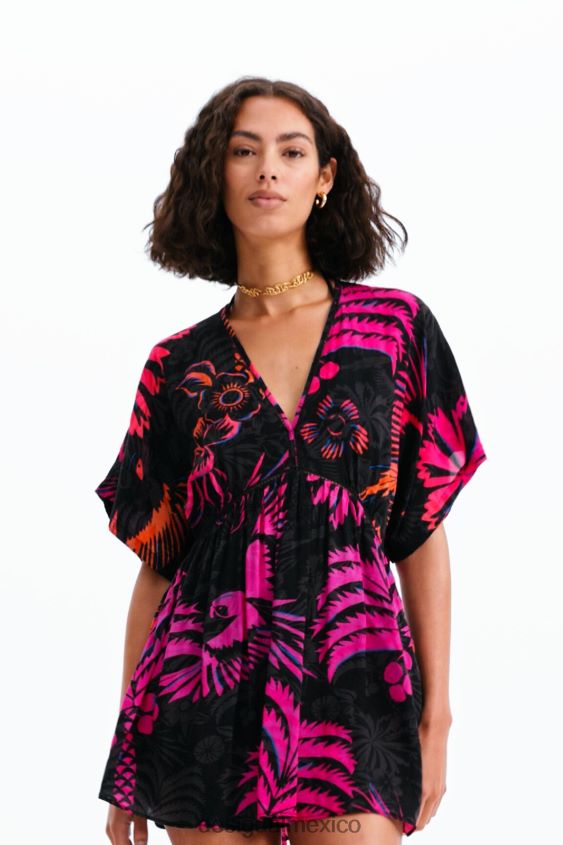 Desigual mujer vestido túnica tropical VZ26R0358 ropa