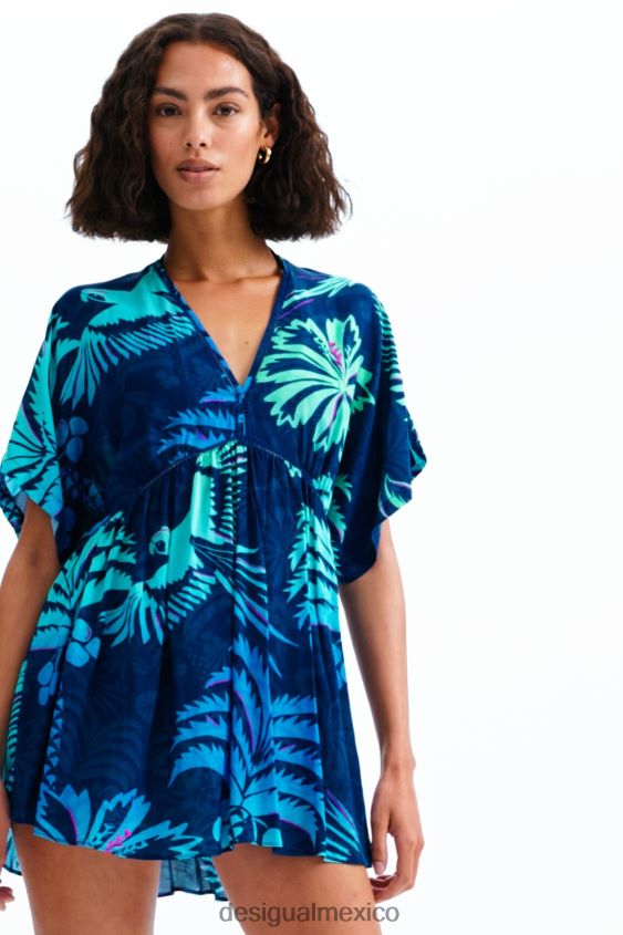 Desigual mujer vestido túnica tropical VZ26R0968 ropa
