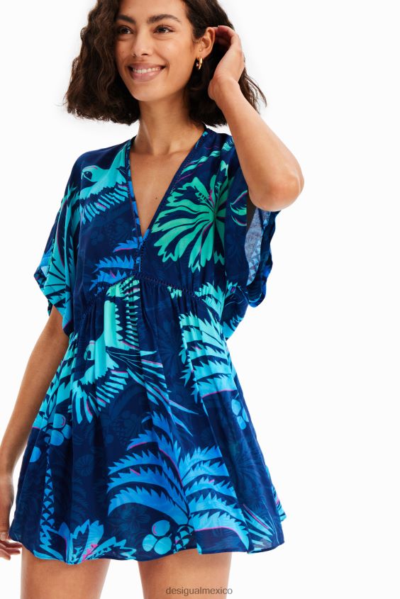 Desigual mujer vestido túnica tropical VZ26R0968 ropa