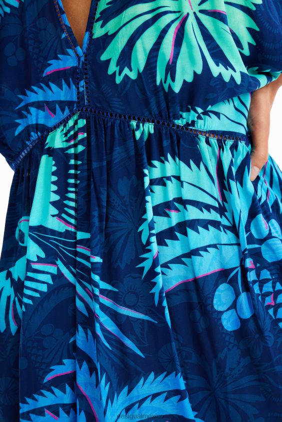 Desigual mujer vestido túnica tropical VZ26R0968 ropa