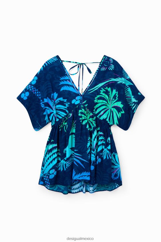 Desigual mujer vestido túnica tropical VZ26R0968 ropa