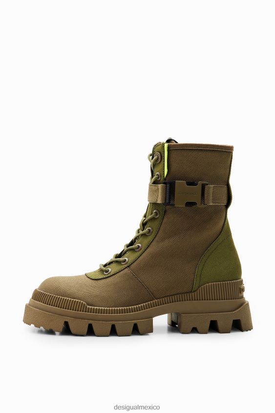 Desigual mujer botas con suela track de nailon VZ26R01500 calzado