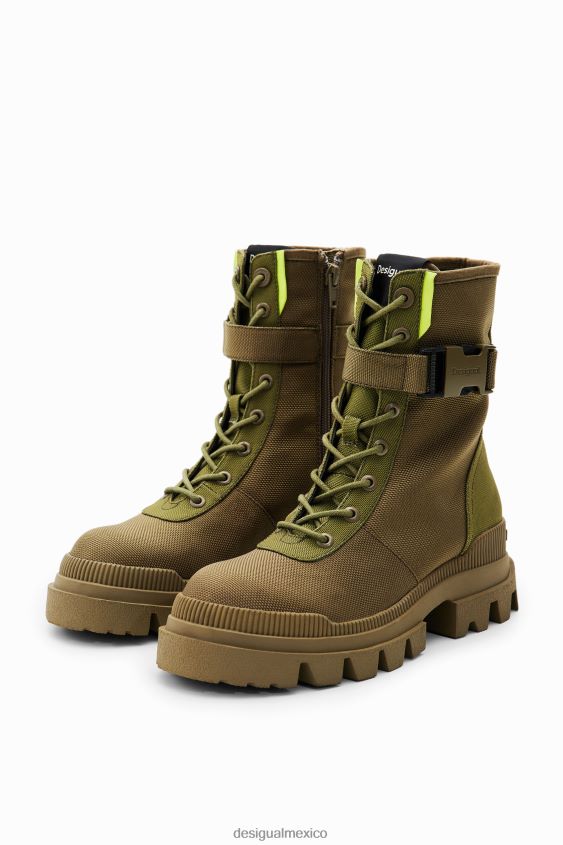 Desigual mujer botas con suela track de nailon VZ26R01500 calzado
