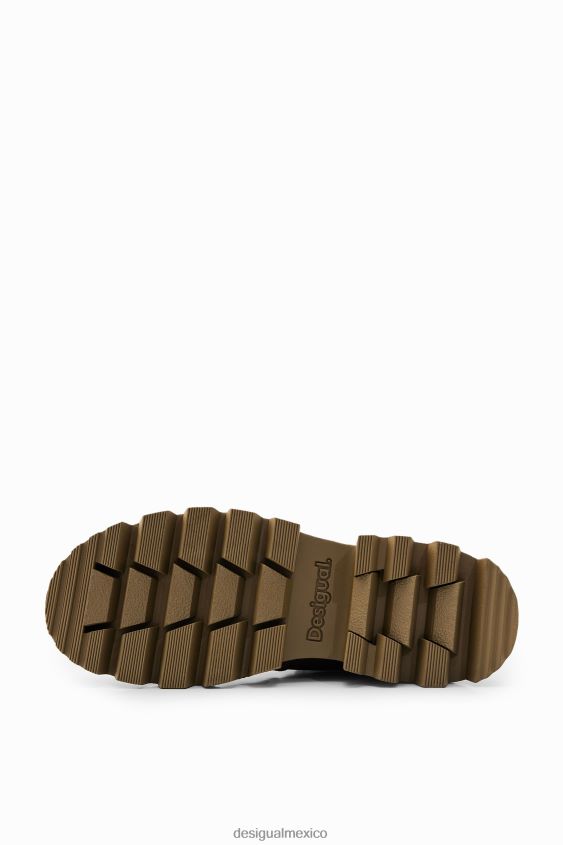 Desigual mujer botas con suela track de nailon VZ26R01500 calzado
