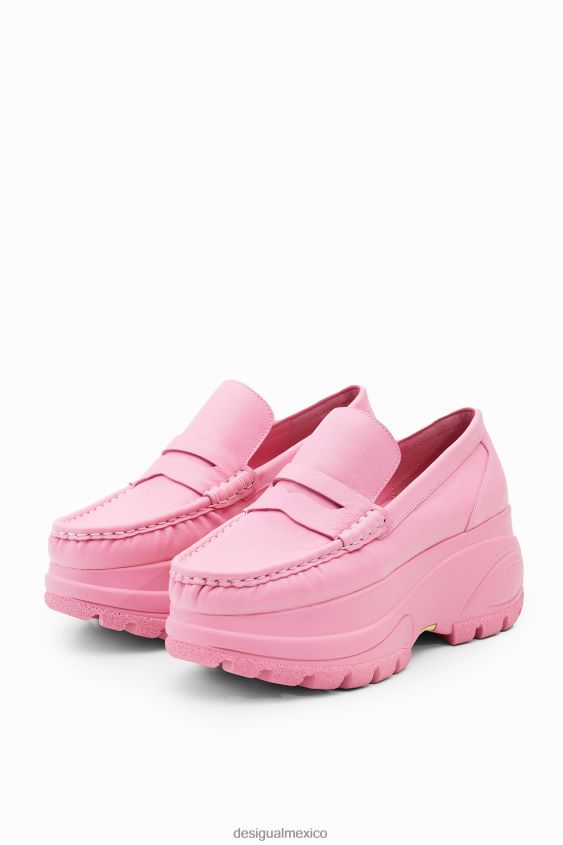 Desigual mujer mocasines maitrepierre plataforma piel VZ26R01468 calzado