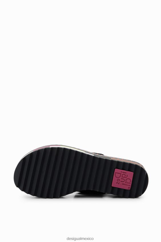 Desigual mujer sandalias plataforma xl VZ26R01011 calzado