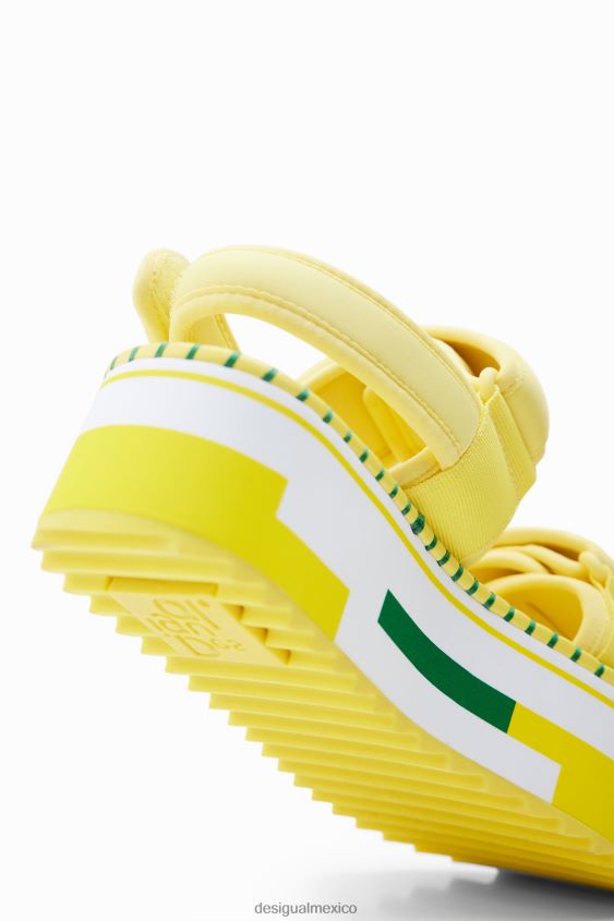 Desigual mujer sandalias plataforma xl VZ26R0905 calzado