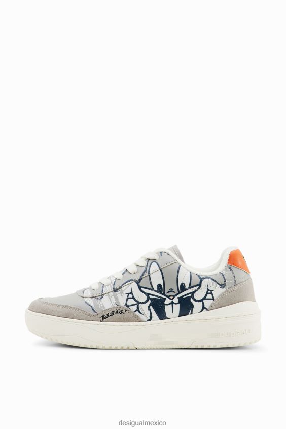 Desigual mujer zapatillas con plataforma bugs bunny VZ26R0861 calzado