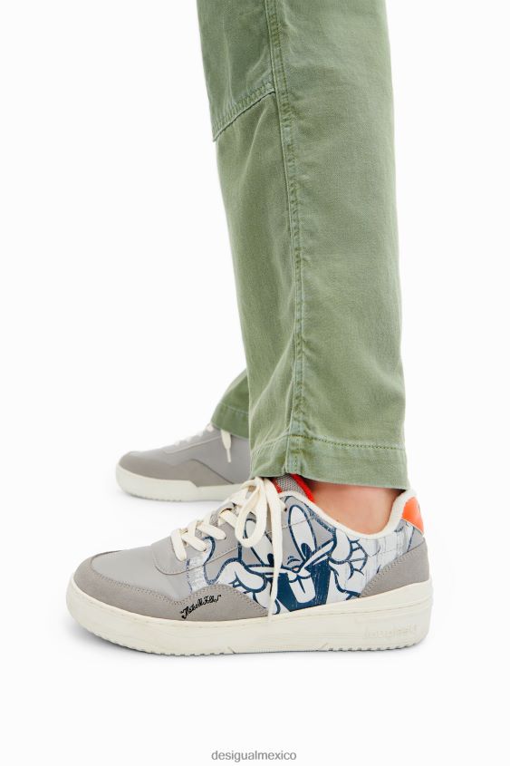 Desigual mujer zapatillas con plataforma bugs bunny VZ26R0861 calzado