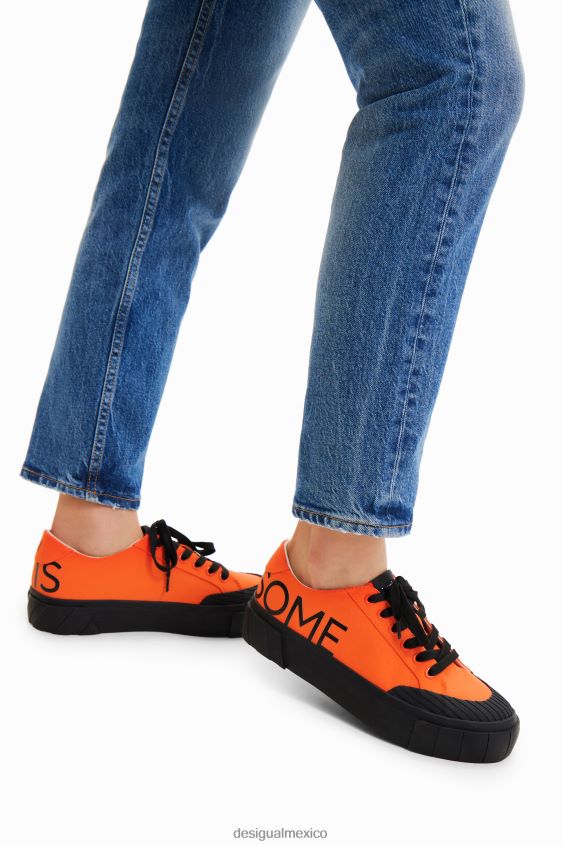 Desigual mujer zapatillas con plataforma life is awesome VZ26R01502 calzado