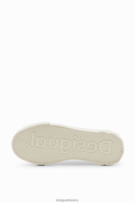 Desigual mujer zapatillas con plataforma life is awesome VZ26R0849 calzado