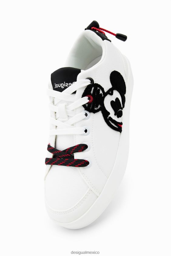 Desigual mujer zapatillas con plataforma mickey mouse de disney VZ26R01463 calzado