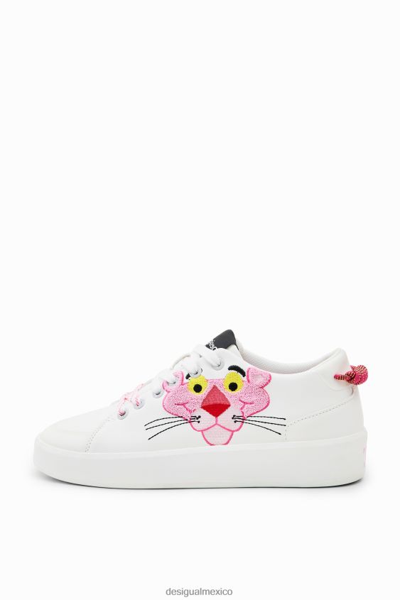 Desigual mujer zapatillas con plataforma pantera rosa VZ26R01014 calzado