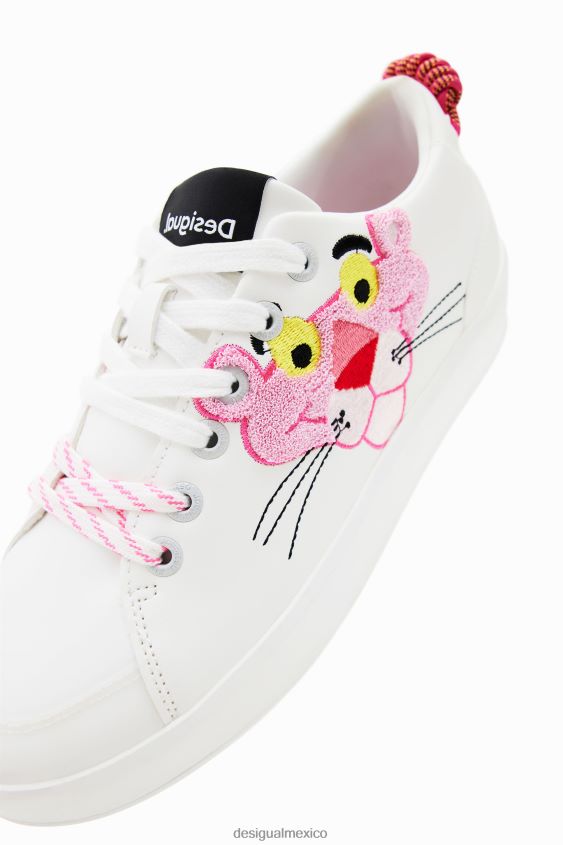 Desigual mujer zapatillas con plataforma pantera rosa VZ26R01014 calzado