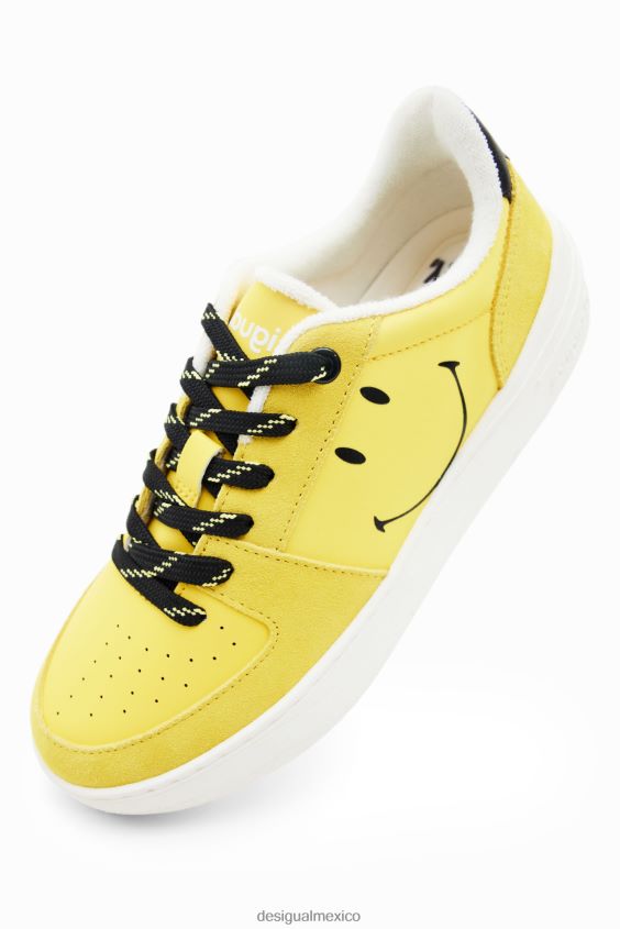 Desigual mujer zapatillas con plataforma smiley de toalla VZ26R0322 calzado