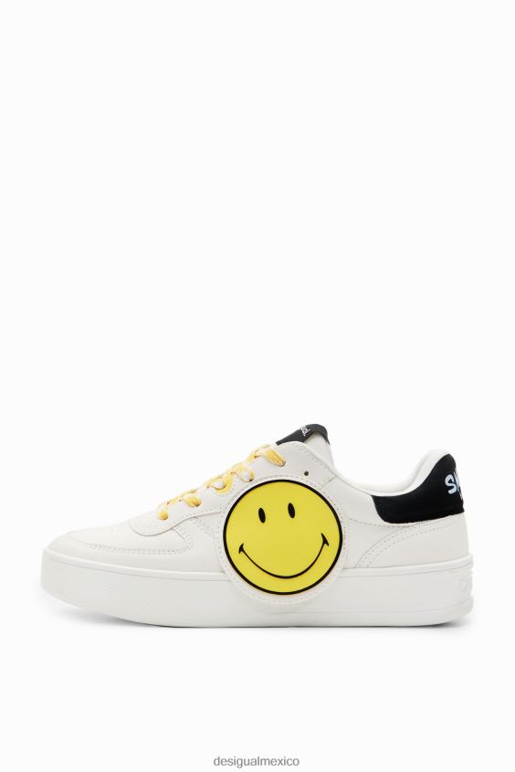 Desigual mujer zapatillas con plataforma sonriente VZ26R01506 calzado